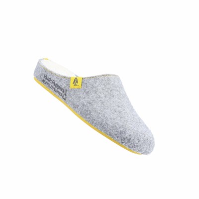 Chaussons Hush Puppies Recycled Good Femme Grise | LUSI58146